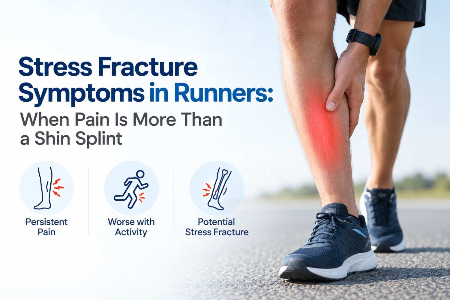 Stress Fracture Symptoms in Runners: When Pain Is More Than a Shin Splint