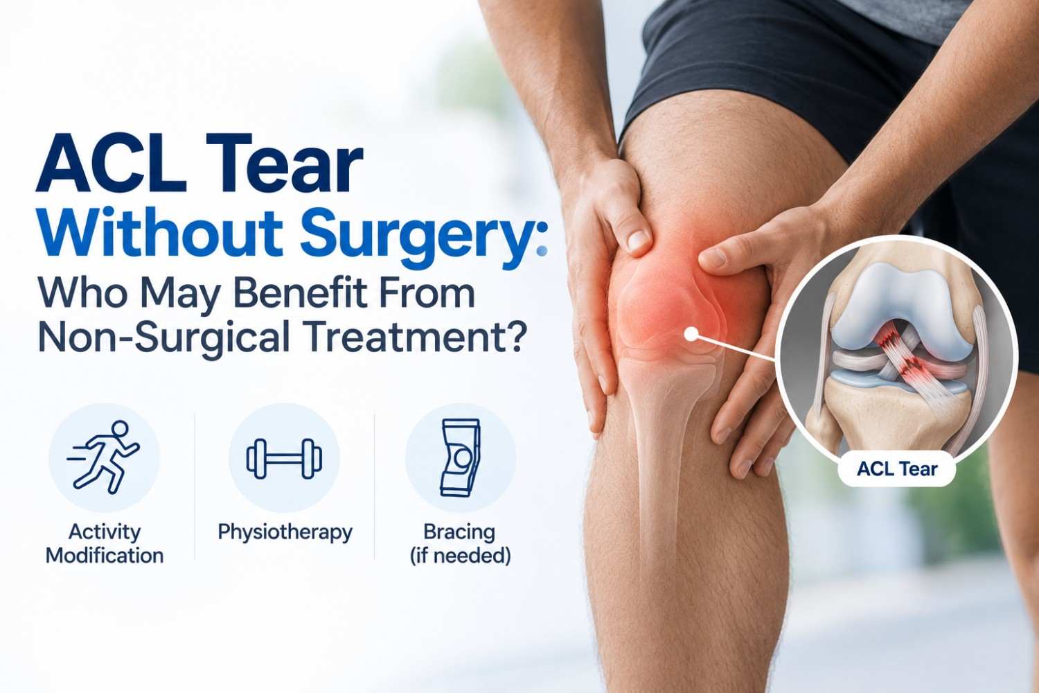 ACL Tear Without Surgery: Who May Benefit From Non-Surgical Treatment?