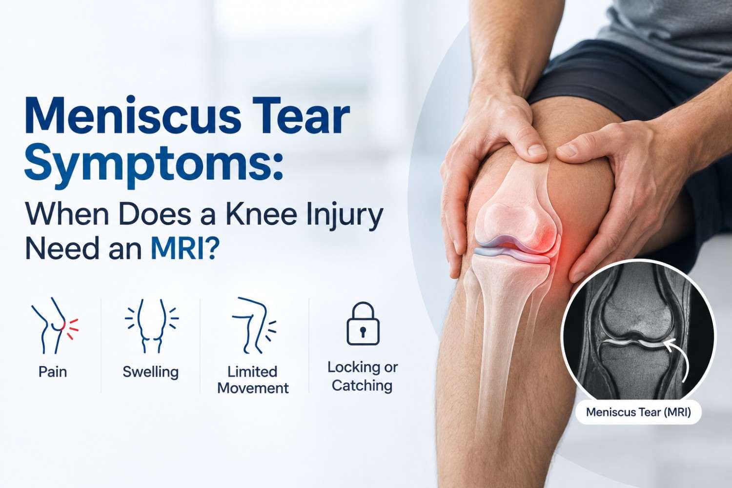 Meniscus Tear Symptoms: When Does a Knee Injury Need an MRI?